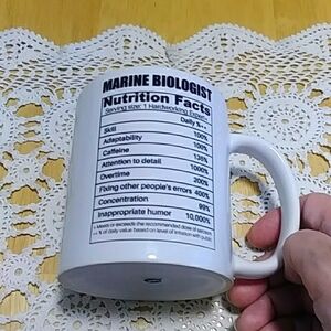 Humorous coffee cup For Marine Biologist